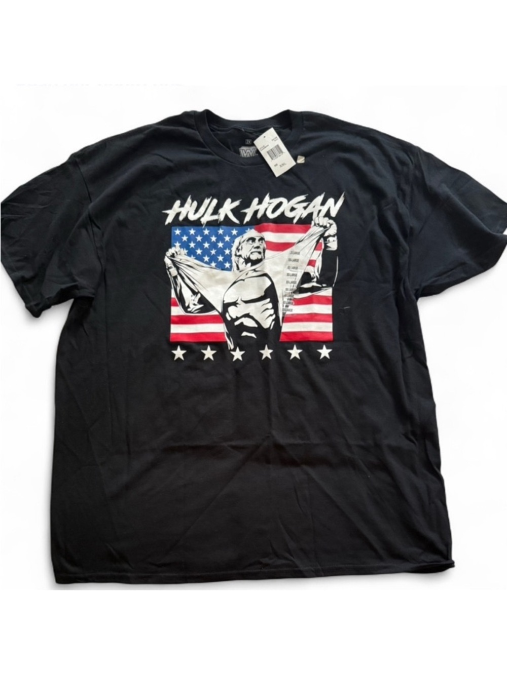 Ripple Junction Black Short Sleeve Tee Hulk Hogan